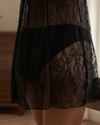 The Sheer Envy Ruffle Slip Babydoll