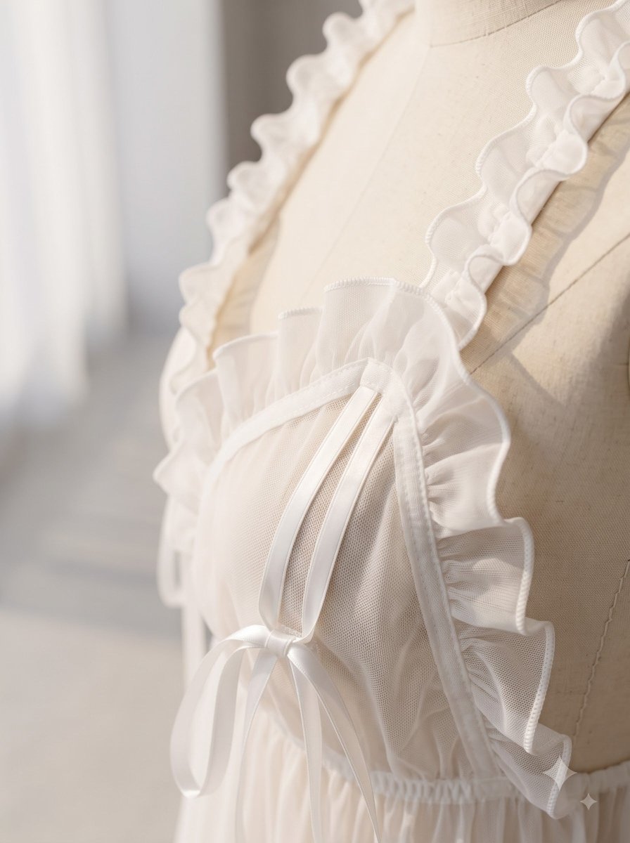 The Peek-a-Boo Sheer Babydoll