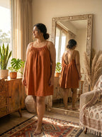 The Backless Adjustable Cami Dress — Mini