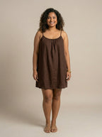 The Backless Adjustable Cami Dress — Mini