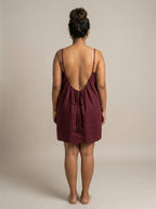 The Backless Adjustable Cami Dress — Mini
