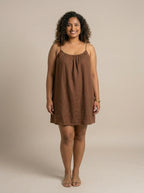 The Backless Adjustable Cami Dress — Mini