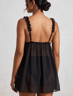 The Peek-a-Boo Sheer Babydoll