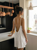 The Backless Adjustable Cami Dress — Mini
