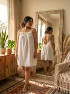 The Backless Adjustable Cami Dress — Mini
