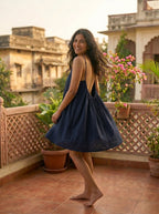 The Backless Adjustable Cami Dress — Mini