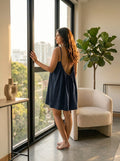 The Backless Adjustable Cami Dress — Mini