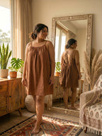 The Backless Adjustable Cami Dress — Mini