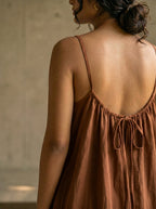 The Backless Adjustable Cami Dress — Mini