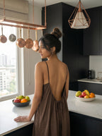 The Backless Adjustable Cami Dress — Mini