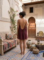 The Backless Adjustable Cami Dress — Mini