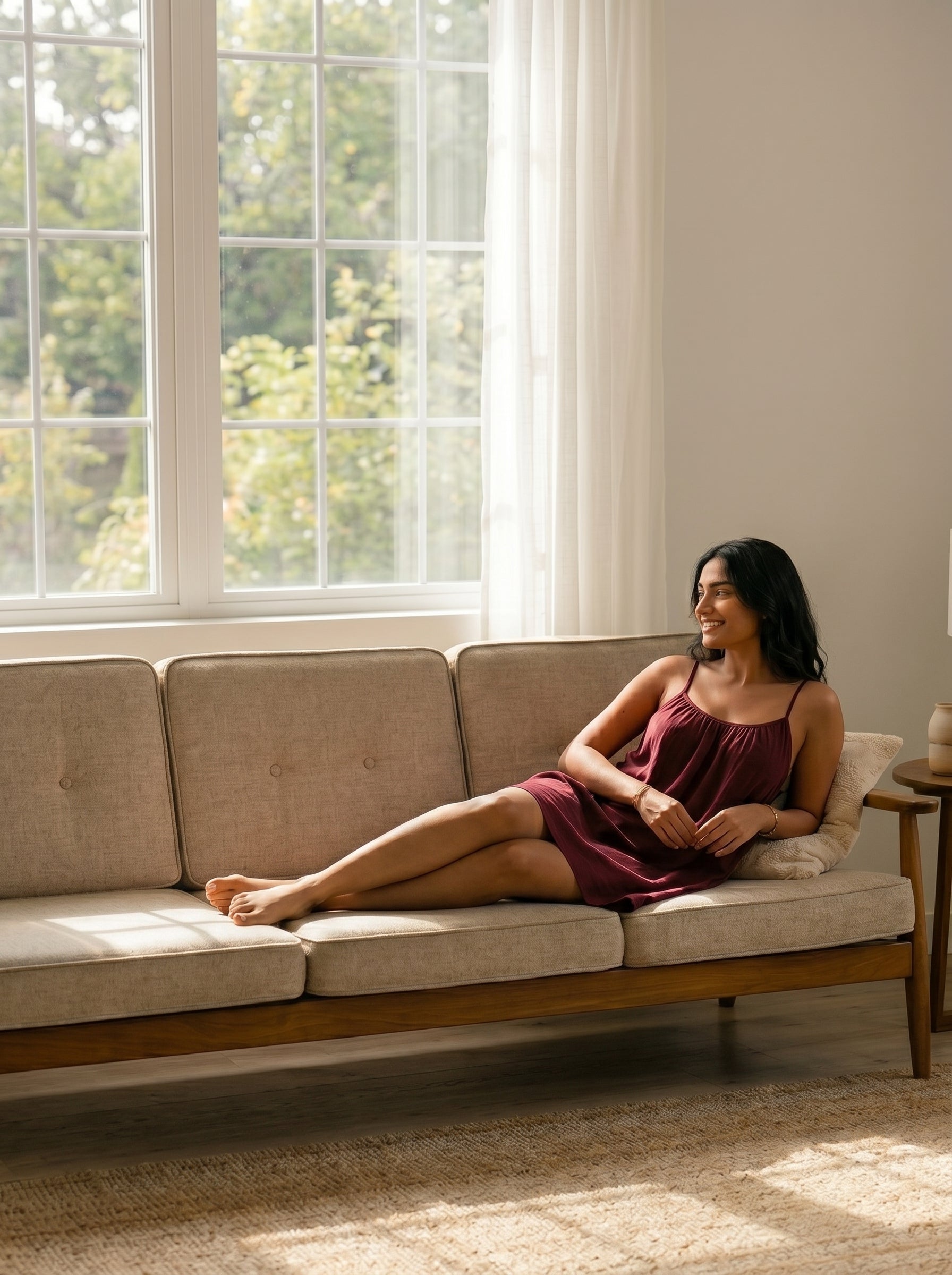 The Backless Adjustable Cami Dress